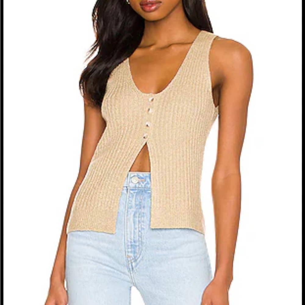 Line and Dot Knit Tank